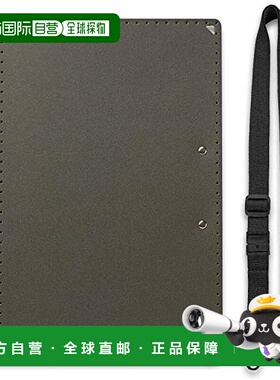 【日本直邮】Plus普乐士可折叠成A4的A3文件板+深灰色83-151附背