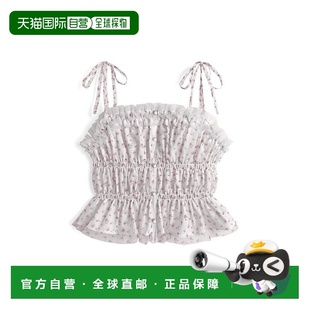 吊带衫 peplum dk1526雪纺 GRL花卉图案蕾丝缎带吊带 日本直邮日潮