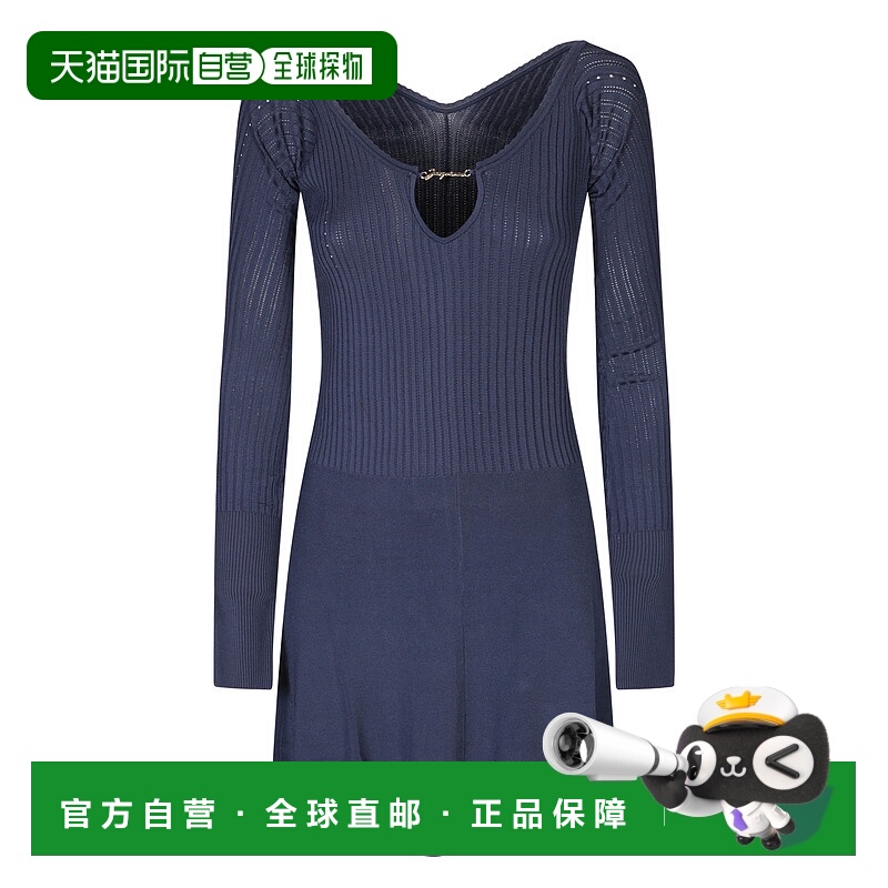 1h可退 香港直邮JACQUEMUS 女士连衣裙 241KN3562358390BLUE SS20