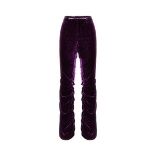 女士休闲裤 VELVET 761072Z8BMQ5976 紫色 PANTS AW2023 GUCCI