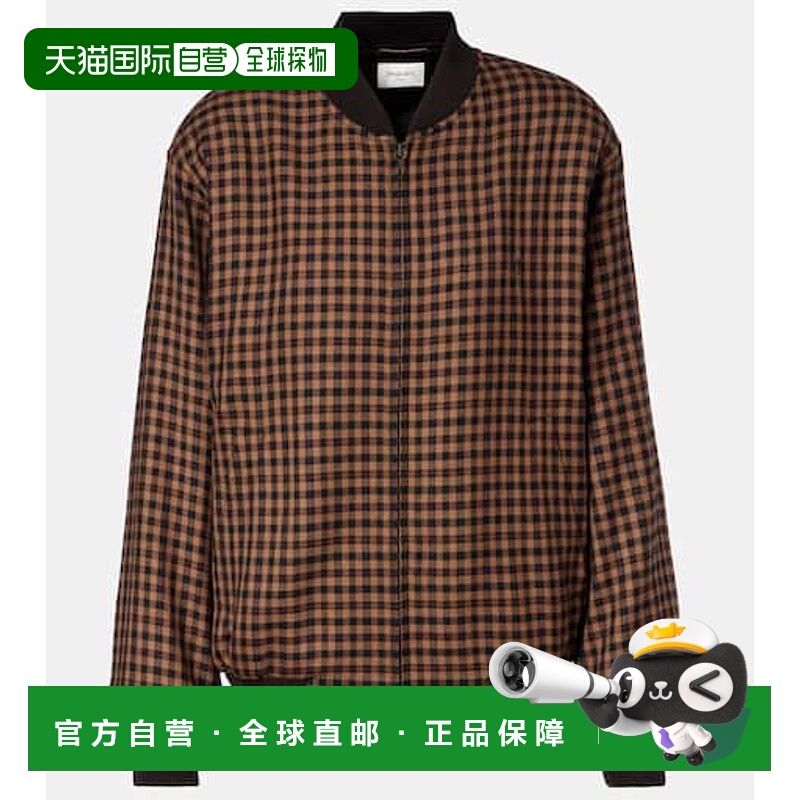 1h可退 香港直邮Saint Laurent 圣罗兰 女士 teddy 羊毛短夹克