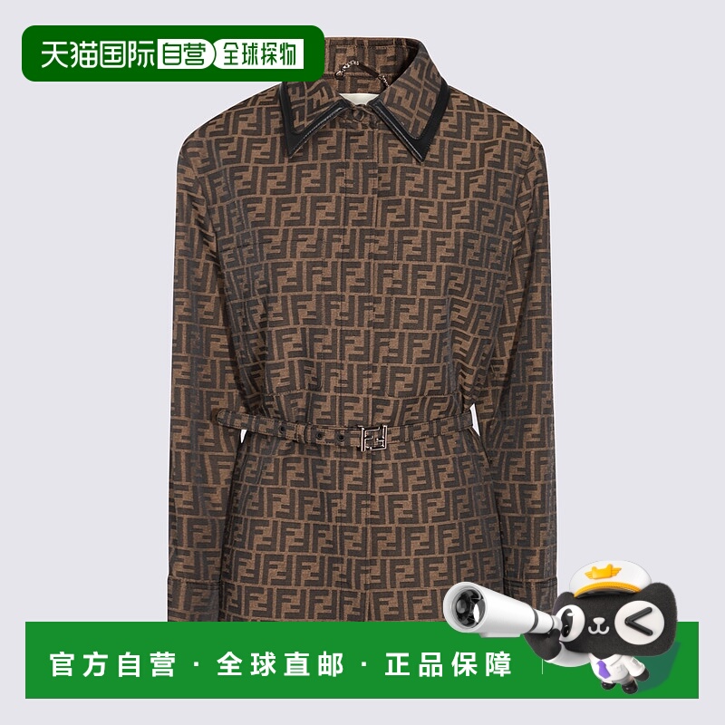 1h可退 香港直邮FENDI 女士西服 FJ7564A5W3F118W CO 绿色外套