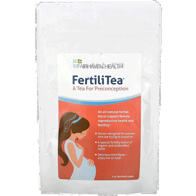 香港直发Fairhaven Health爱希儿女士产前花草茶健康草本植物茶