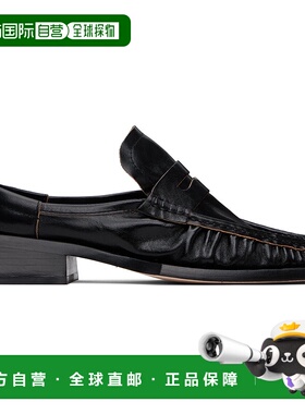 1h可退 香港直邮潮奢 miista 女士 黑色 Isla 乐福鞋 MI5624厚底