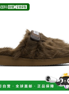 1h可退 香港直邮潮奢 Suicoke 男士 棕色 ZAVO-2EU 拖鞋 OG0722EU