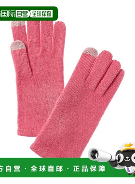自营sofiacashmere Touch Screen Cashmere Glove - pink 美国奥