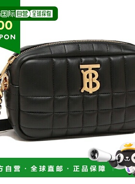 日本直邮Burberry 单肩包迷你 Lola 相机包黑色女士 BURBERRY 806