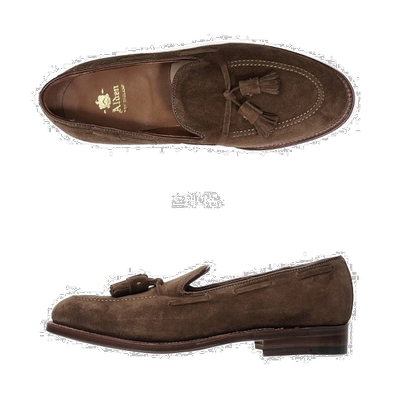 韩国直邮alden 通用 时尚休闲鞋麂皮乐福鞋一脚蹬