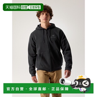 欧洲直邮ARC'TERYX (2025) 男款 Emblem 全拉链连帽抓绒衣卫衣