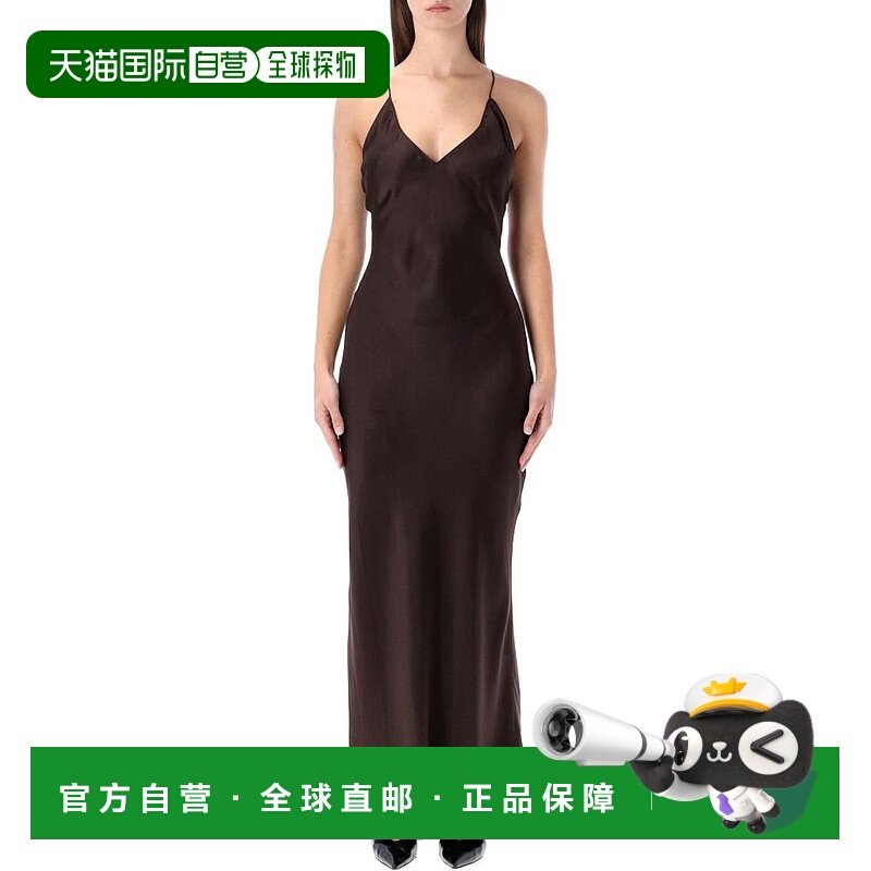 1h可退 香港直邮潮奢 ANINE BING 女士 Laurel吊帶長裙 A0211285
