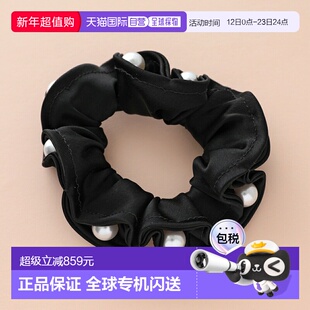 日本直邮Alexandre de Paris 发圈 TCH-13T-A19 女士珍珠发圈 缎