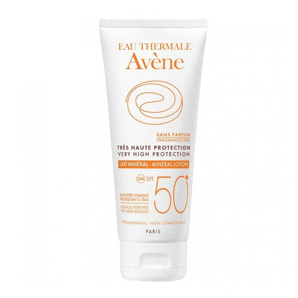 欧洲直邮Avene雅漾自然倍护防晒露100ML质地轻柔色泽饱满SPF50+