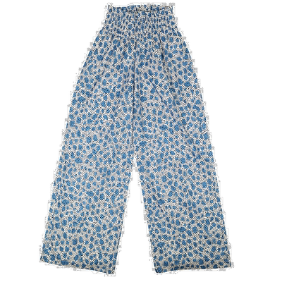 自营 opening ceremony蓝色涤纶豹纹套穿裤 - 图案 美国奥莱直发