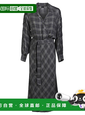 香港直邮PINKO 女士连衣裙 106101A30D AW2025 灰色 Pinko Dress