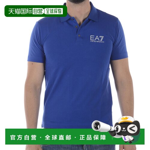 香港直邮EA7 EMPORIO ARMANI 男士T恤 3ZPF52PJ04ZBLUCHIAROBLUE