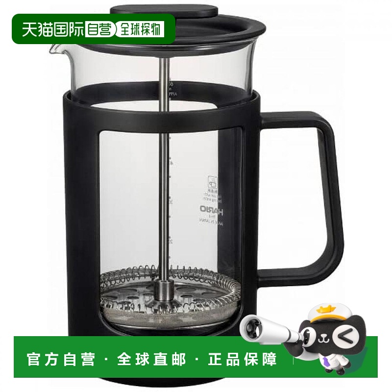 【日本直邮】HARIO哈里欧 滤制咖啡壶耐热玻璃法压壶 过滤壶