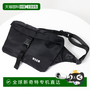 斜挎包 腰包 标志尼龙 男式 61790 日本直邮MSGM 3540MZ 标志腰包