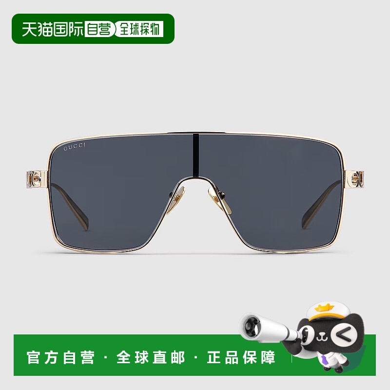 香港直邮GUCCI 女士眼镜 839994I33308012 AW2025 灰色 Platinum