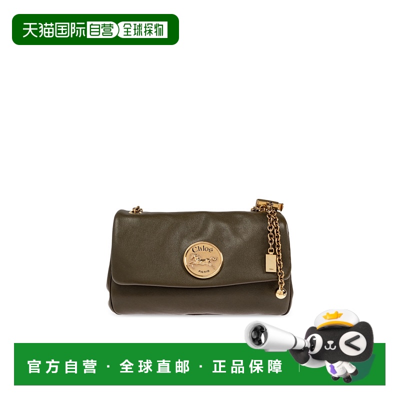 1h可退 香港直邮CHLOÉ 女士斜挎包 CH25AS584P753E5 AW2025 绿色