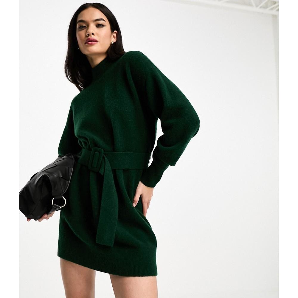 潮奢 & Other Stories 女士 Other Stories 束带针织绿色连衣裙