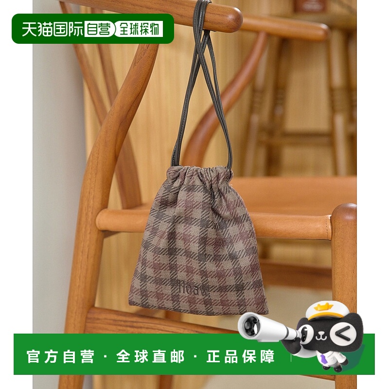 1h可退 日本直邮Hoaw. × Sampo 联名 女士轻便印花束口包 多功能