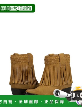 1h可退 【美国直邮】Frye|Sacha 短款流苏短靴