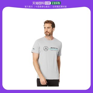 AMG 徽标T恤 Petronas 男士 Mercedes Puma 基础款 香港直邮潮奢