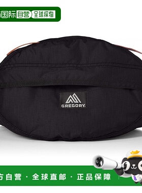 【日本直邮】gregory休闲包经典时尚男士腰包官方S现有款黑色