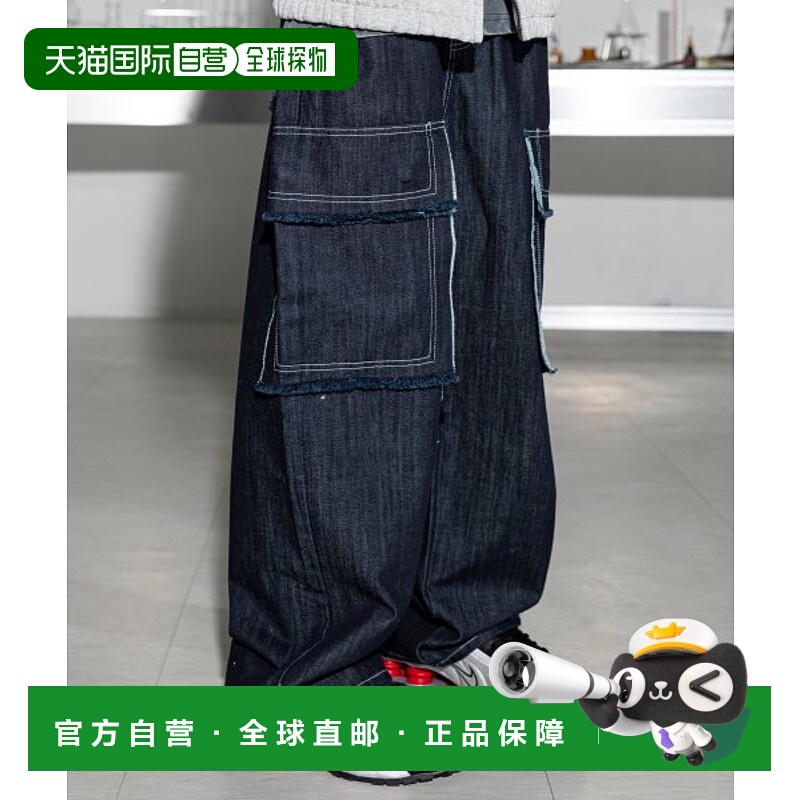 韩国直邮GLACK 公用牛仔裤GP065IN正品时尚流行穿搭显瘦日常百搭