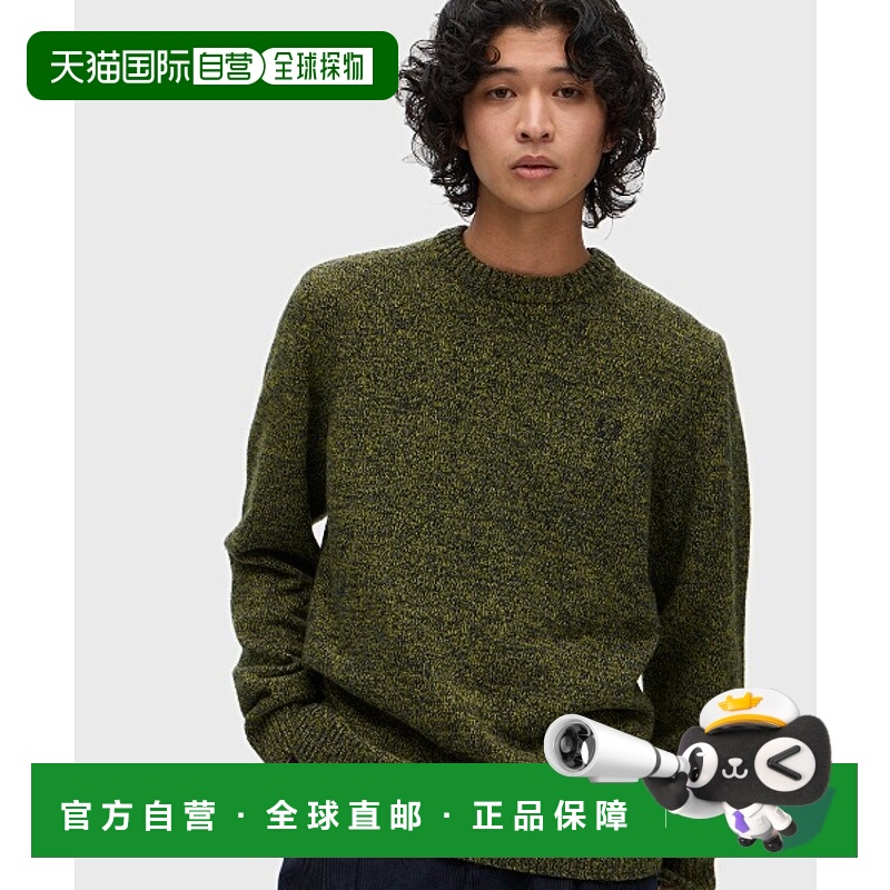 1h可退 日本直邮FRED PERRY 男女同款 扭花纹理 针织衫 K1549毛衣