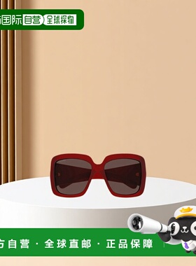 自营Gucci 几何框太阳镜 GG1402S古驰正品百搭显脸小高级感