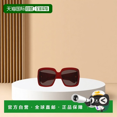 自营Gucci 几何框太阳镜 GG1402S古驰正品百搭显脸小高级感