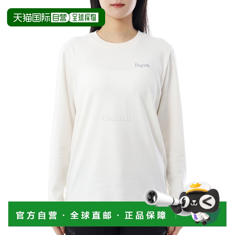 韩国直邮HAGLOFS Haglofs 长袖 T 恤 女款 柔白色 (607663-2C4) T