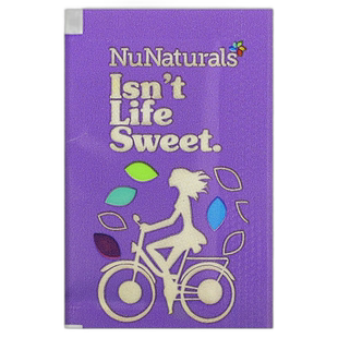 香港直邮NuNaturals,NuStevia，白甜叶菊粉，1000 包，2.23 磅（1