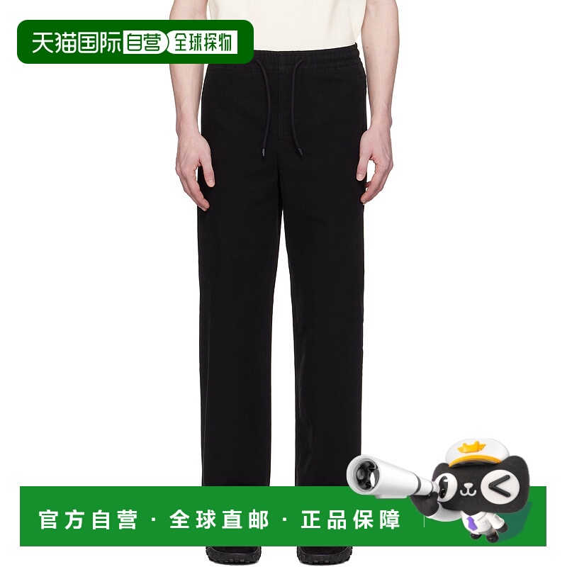 香港直邮A.P.C. 男士 黑色 VINCENT 长裤休闲裤 COGBJH08418