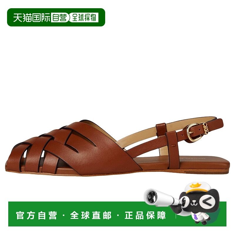 自营Michael Kors Irene Sling Flat Pump Luggage  40S5IRFP1L W