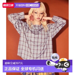 1h可退 日本直邮Candy Stripper   宽松学院风水手领衬衫  125620