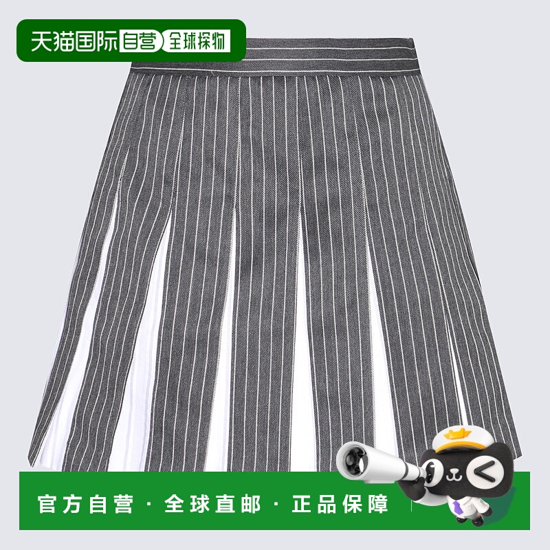 1h可退 欧洲直邮THOM BROWNE 女士半身裙FGC724AF0330035a字裙