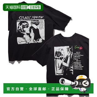 1h可退 日本直邮FREAK'S STORE SONIC YOUTH GOO印花男士短袖T恤