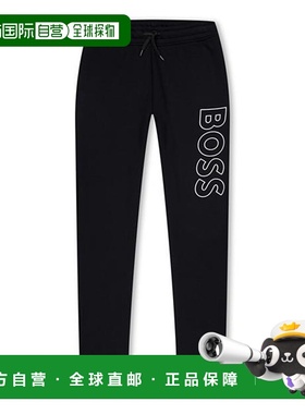 香港直邮BOSS 波士 男童 Kids Jogging Bottoms, 大号徽标设计睡