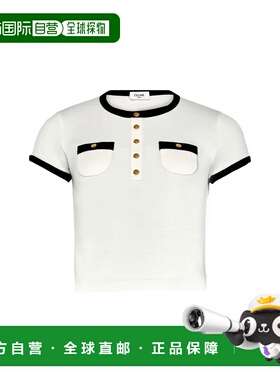 1h可退 欧洲直邮CELINE 赛琳 思琳 26春夏  CEL965T4YEL 女士 短T