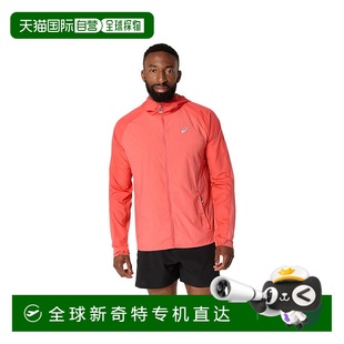 保暖舒適寬松連帽拉鏈長(zhǎng)袖 日本直郵Asics ROAD PACKABLE 男 夾克