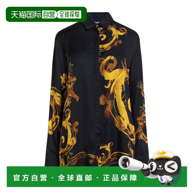 1h可退 香港直邮潮奢 versace 范思哲 女士 Blouses 花纹衬衫