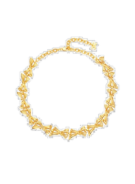 自营 classicharms金蝴蝶项链 - 金色 美国奥莱直发