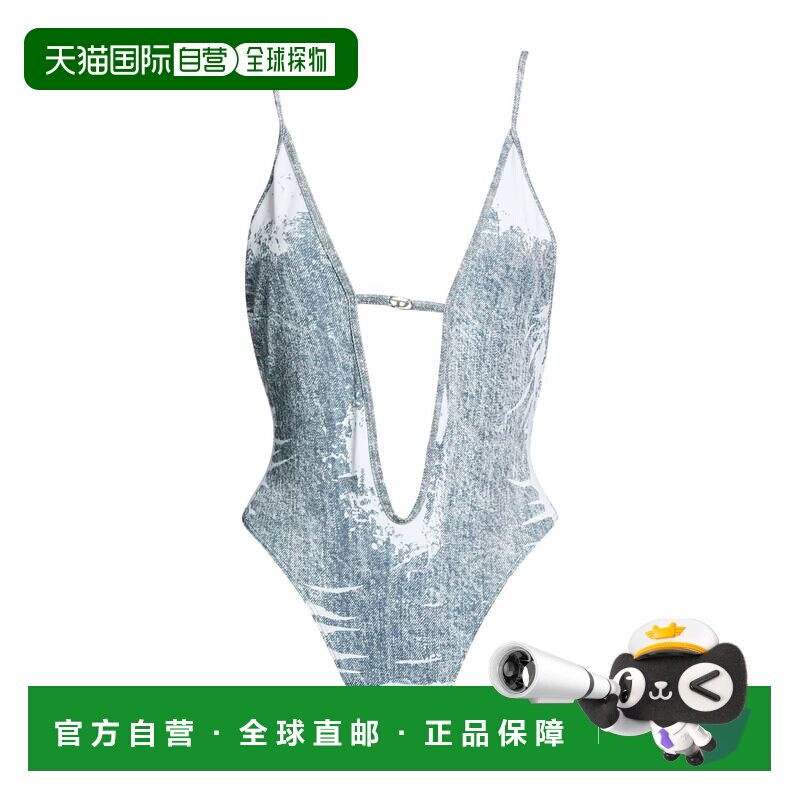 香港直邮Diesel 迪赛 女士 One-piece 泳衣 grey灰色 舒适时尚