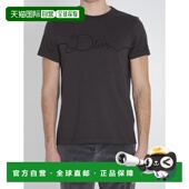 香港直邮dior Dior 迪奥 1h可退 桀傲 男士 缎带T恤 613J668A0677