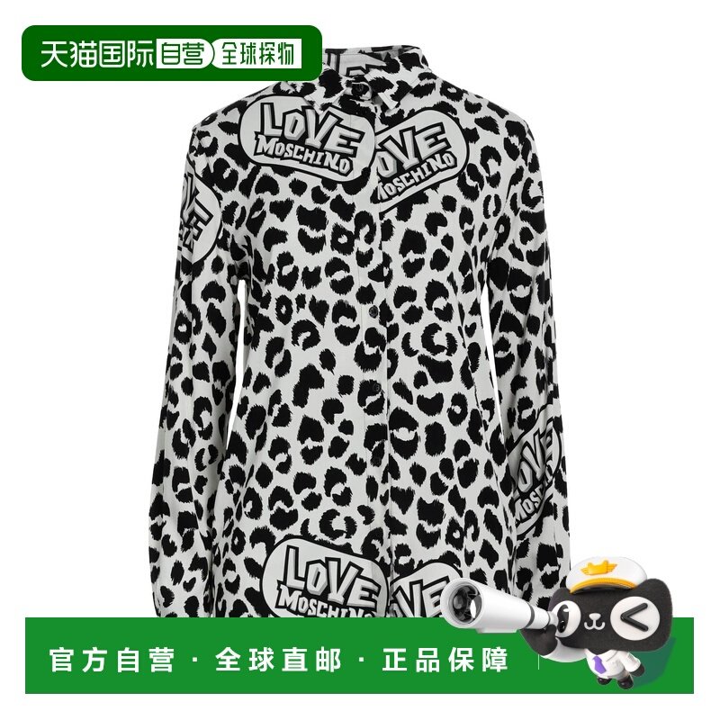 1h可退 香港直邮moschino 爱莫斯奇诺 女士 Blouses 花纹衬衫,女装/女士精品,衬衫,淘宝优惠券,粉丝福利购,淘宝优惠卷