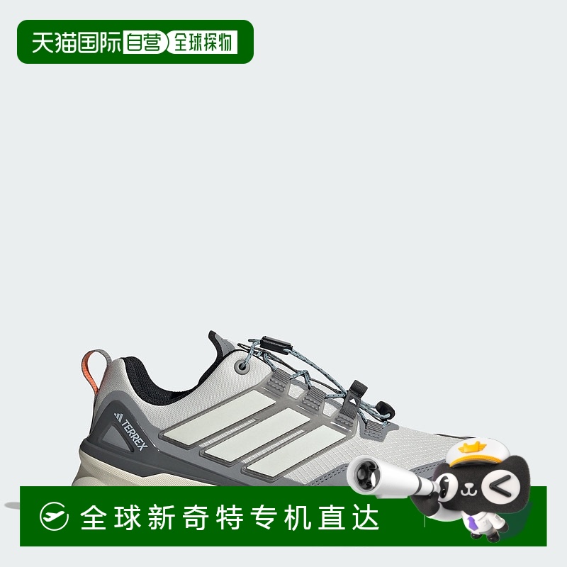 自营 adidas Terrex Skychaser GORE-TEX女式徒步鞋-灰色一双/灰/