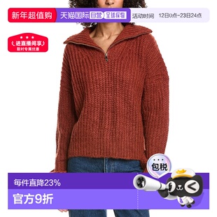 自营ba&sh Beltane Mohair & Alpaca-Blend Sweater - white 美国