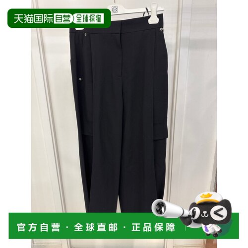1h可退 香港直邮LOEWE 女士休闲裤 S359Y04XI71100 SS2026 黑色